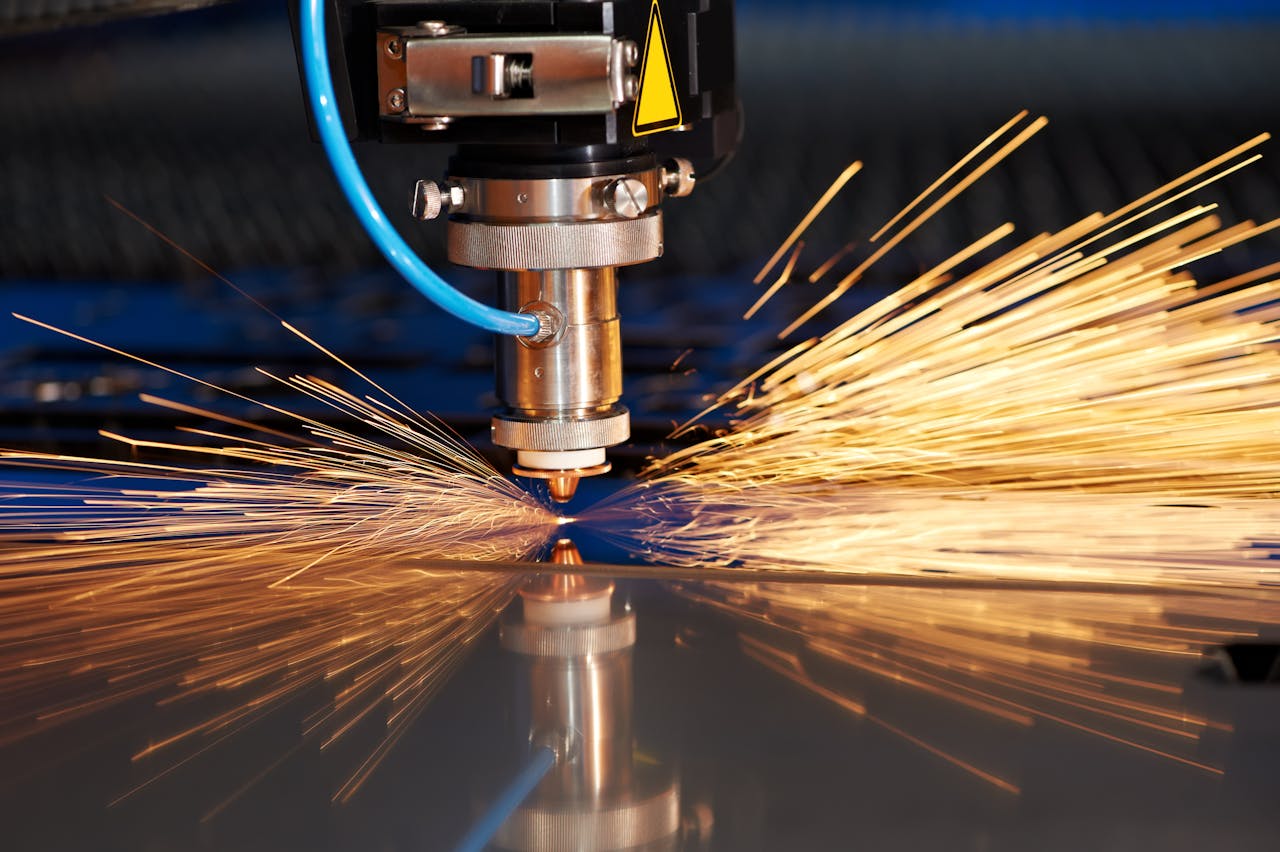 Precision industrial laser cutting