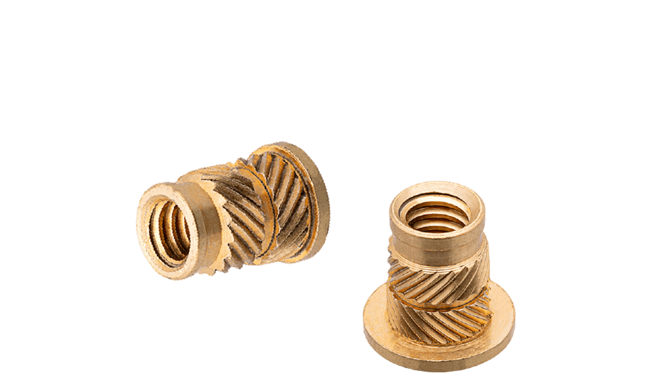 Threaded Inserts for Plastics | Brass Inserts | MW Components