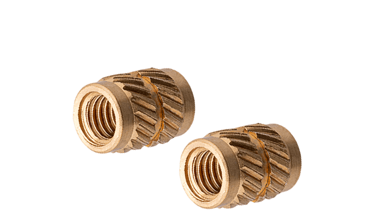 Threaded Inserts for Plastics | Brass Inserts | MW Components