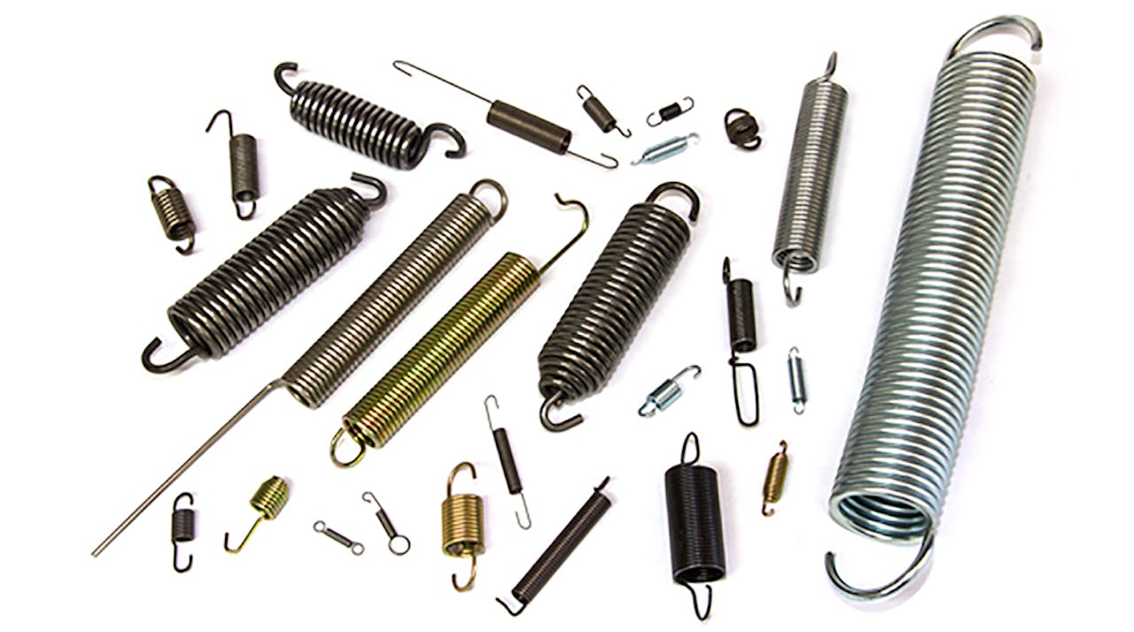 Large and Small Extension Springs