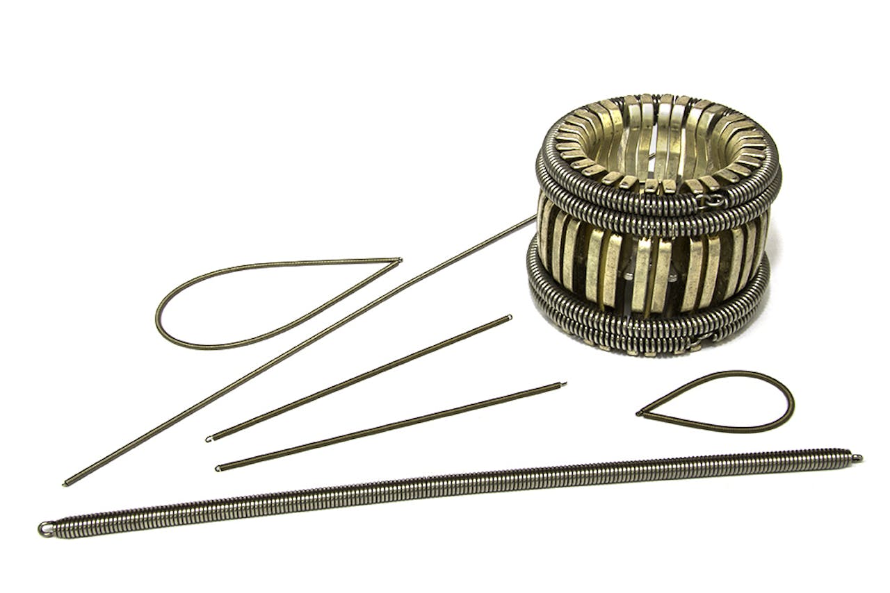 Custom spring components - Garter springs