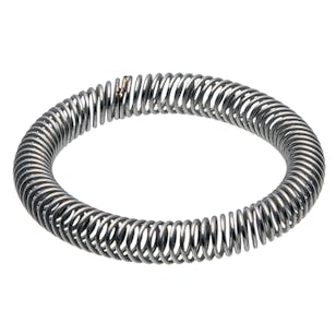 Canted coil spring energizer