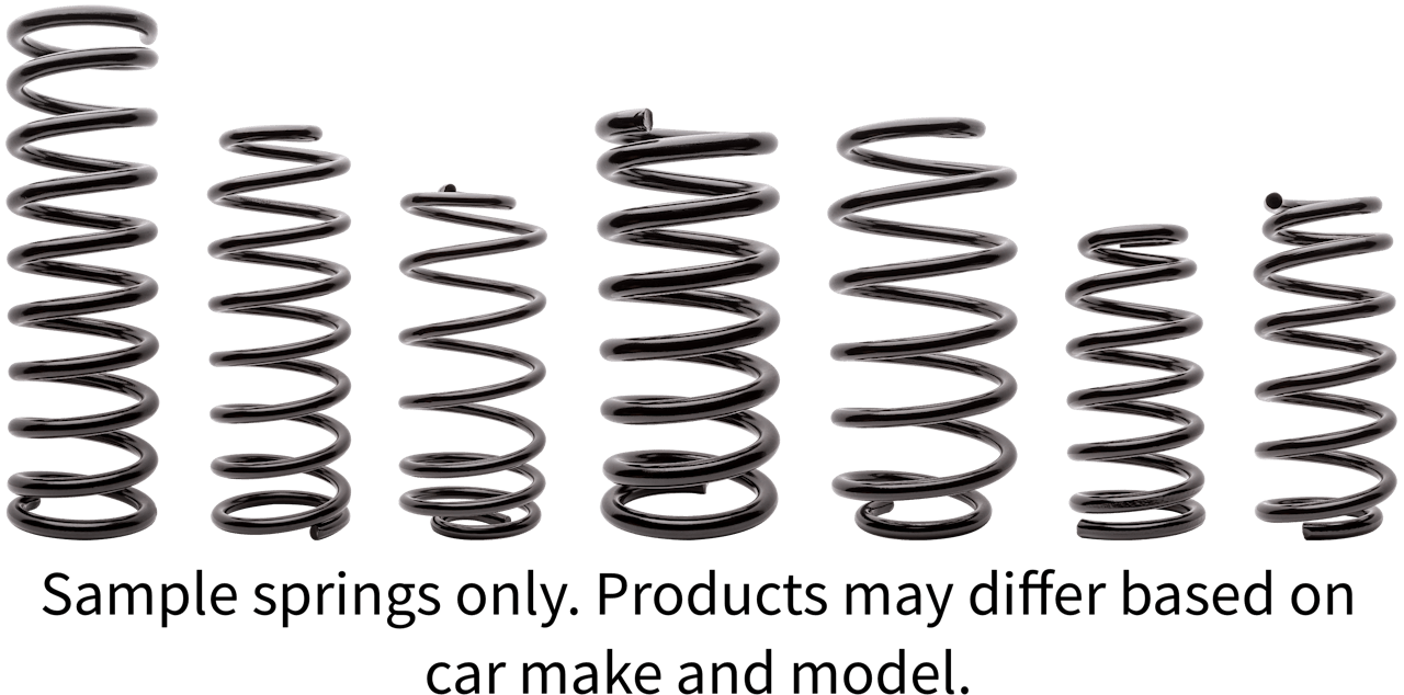 Sample automotive springs.