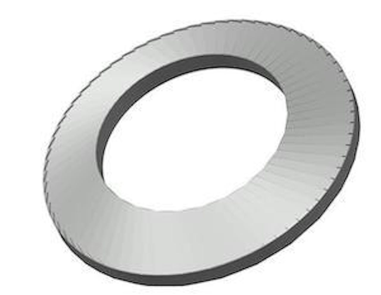 Light series serrated disc washer