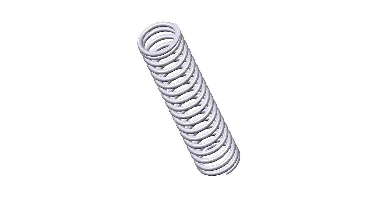 Spring Component Sfd 3400 Small Spring Steel Comp Spring - 3.25 L | 11467CS | MW Components