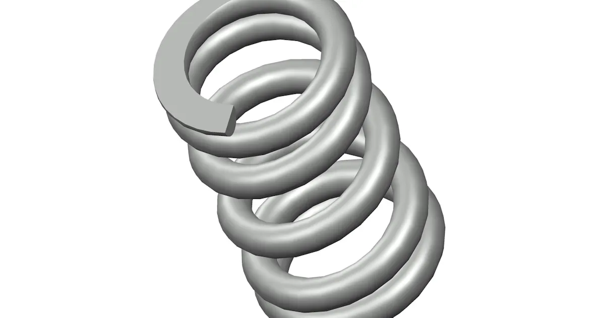 11500CS - 2 Inch Spring Steel Compression Springs | Century Spring…