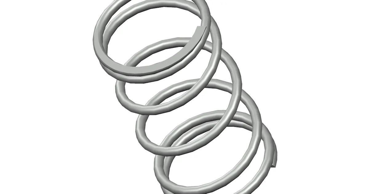 12137CS - 1.16 Inch Spring Steel Compression Springs | Century Spring…