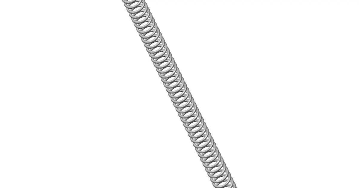 8 Inch Ss Spring Spring Steel Compression Spring - 8 L | 1571CS | MW Components