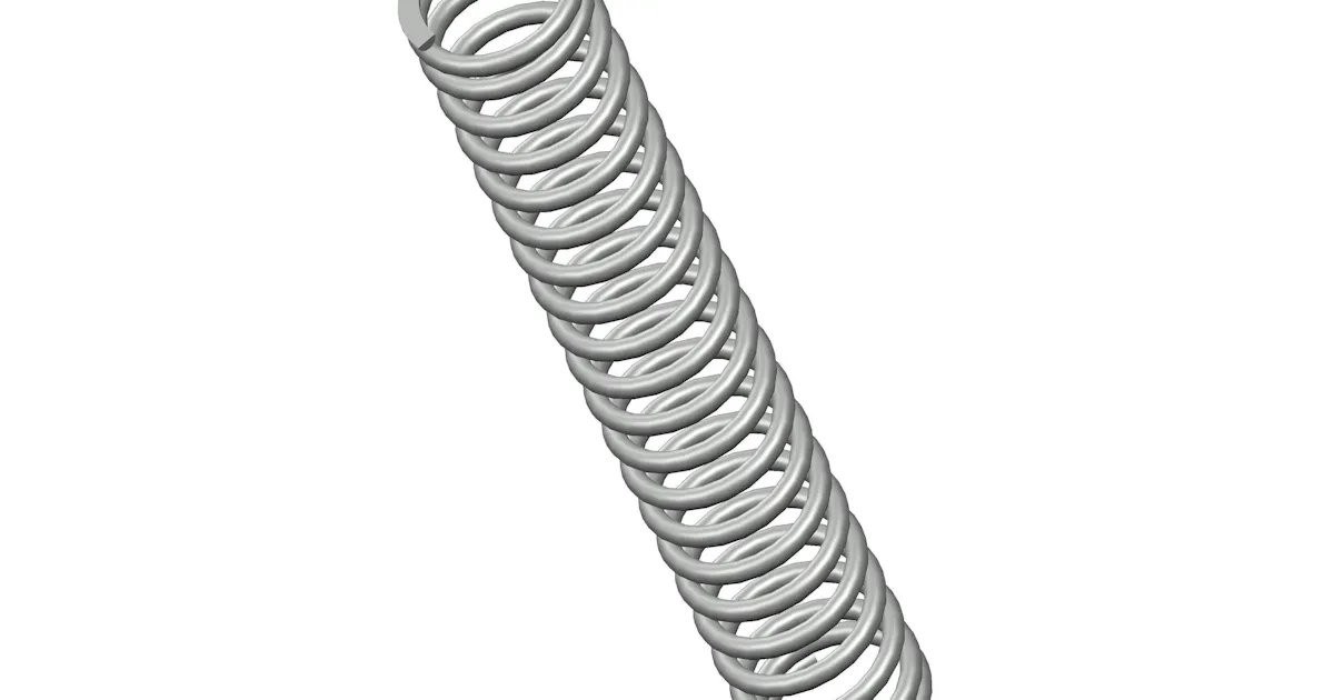 8 Inch Ss Spring 3082CS - 8 Inch Spring Steel Compression Springs | Century Spring…