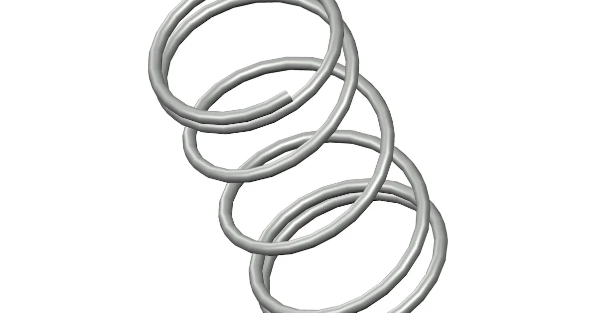 Spring Component Sfd 3400 Small Spring Steel Compression Spring - 1.13 L | 3107CS | MW Components