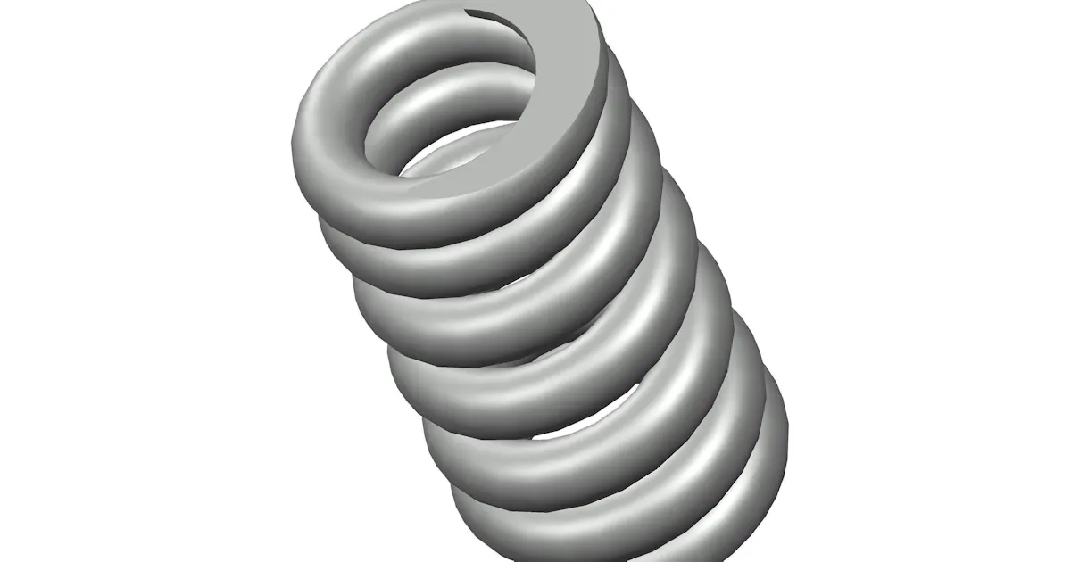 8 Inch Ss Spring 4022CS - 8 Inch Spring Steel Compression Springs | Century Spring…