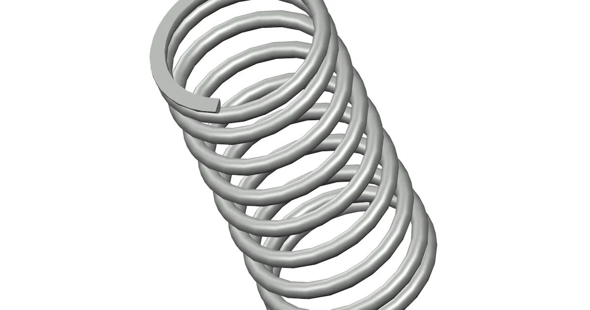 4330CS - 1.31 Inch Spring Steel Compression Springs | Century Spring…