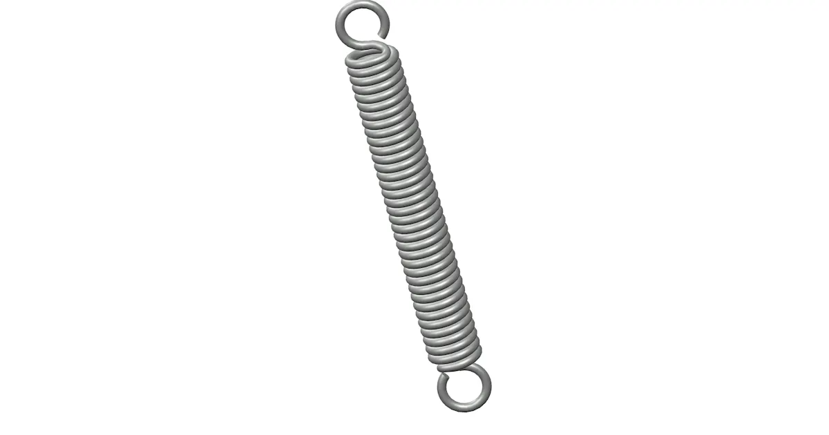 Spring Component Sfd 3400 Small Spring Steel Extension Spring - 3.0