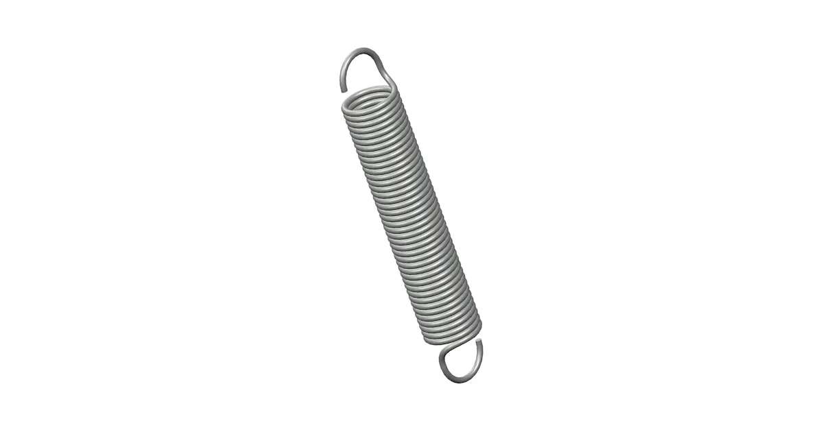 Tescom Component 1049 Spring Spring Steel Extension Spring - 10.4