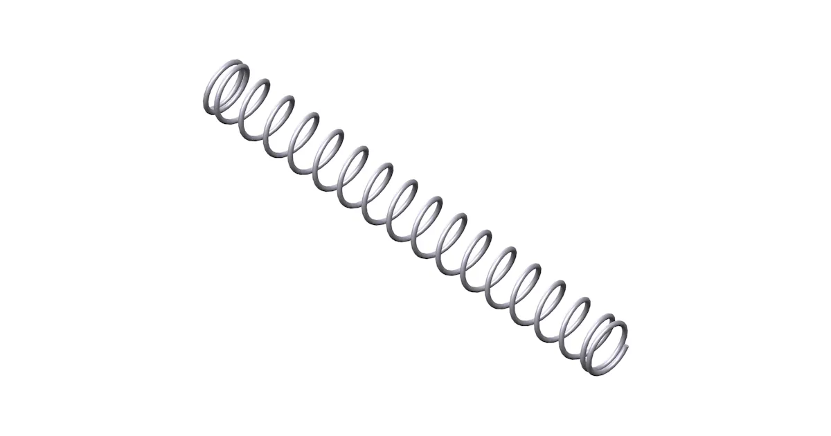 60092SCS - 0.75 Inch 316 Stainless Steel Compression Springs