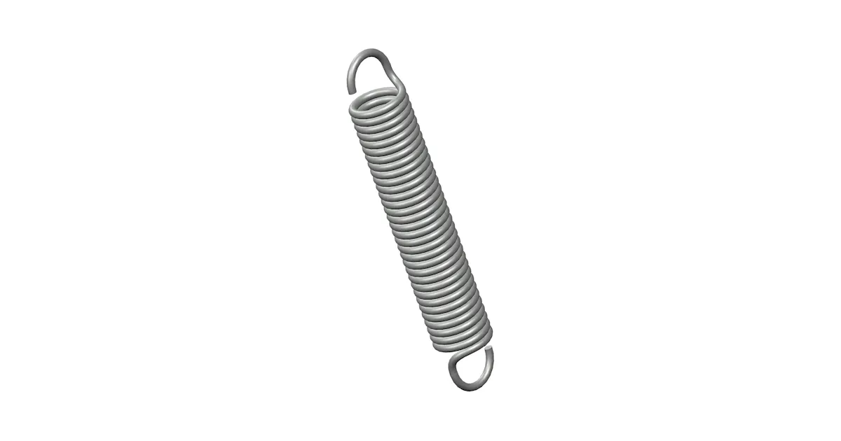 8 Inch Ss Spring 626CS - 8 Inch High Carbon Steel Extension Springs | Century Spring…