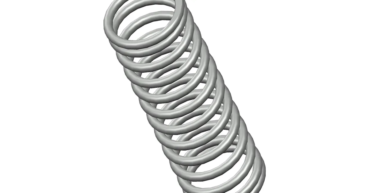 Compression Spring Long 10 73247CS - 10 Inch Oil Tempered Compression Springs | Century Spring…